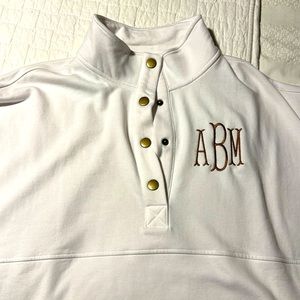 Marley Lilly oversized white sweatshirt